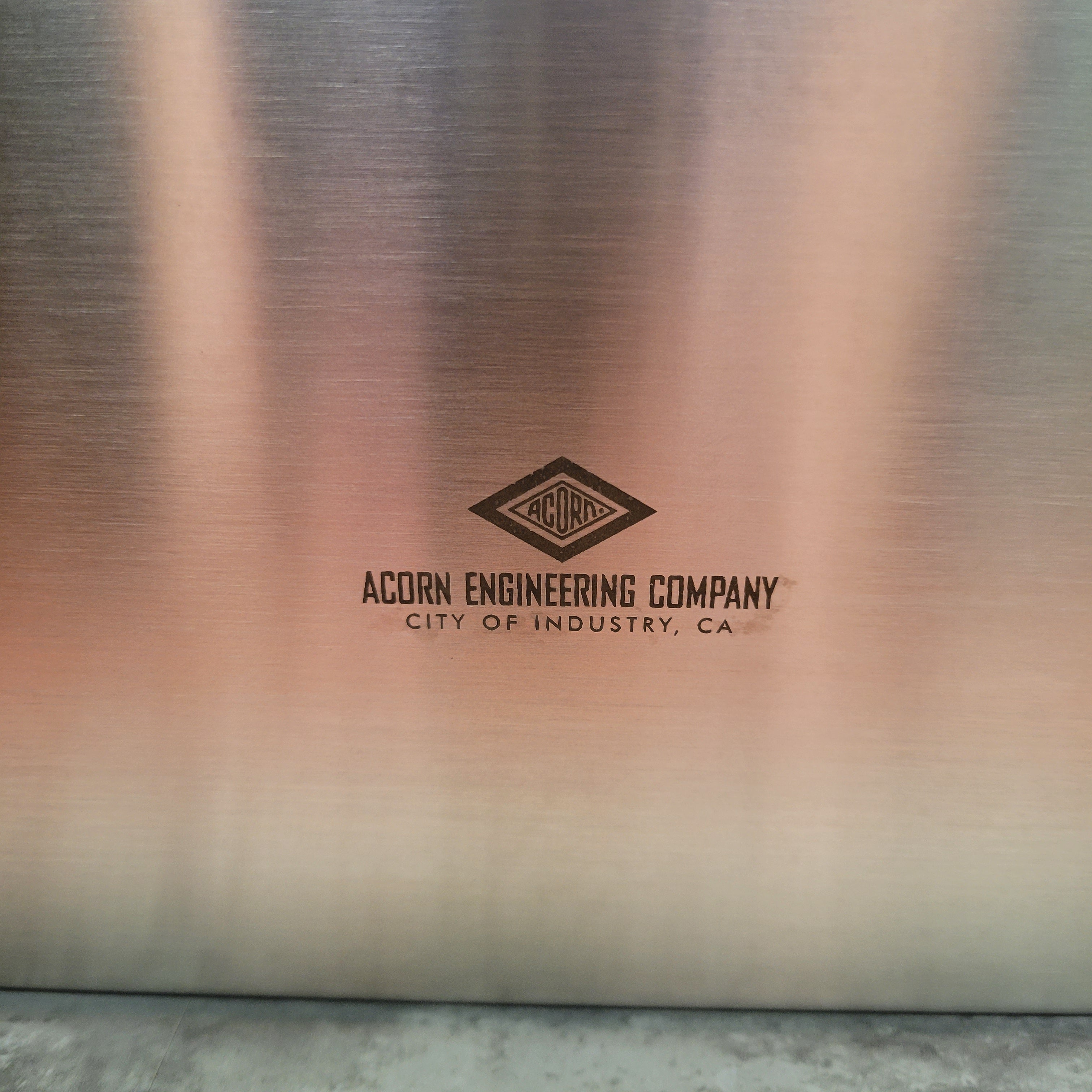 Acorn 1953-1-09-H34-GT Front Mount 18" X 22" Stainless Steel Lavatory (8129060274414)